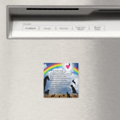 Aimant Poème Rainbow Bridge (In Situ (Lave-vaisselle))