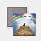 Aimant Poème Rainbow Bridge pour Hamsters (Recto/Verso)