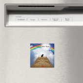 Aimant Poème Rainbow Bridge pour Hamsters (In Situ (Lave-vaisselle))