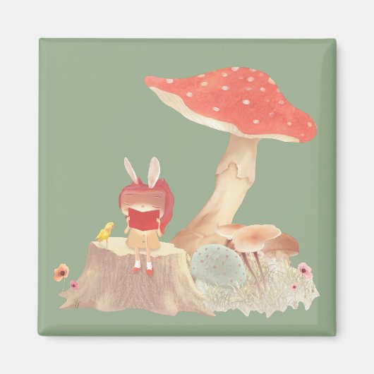 Aimant Poésie silencieuse (Devant)