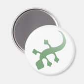Aimant Poetica Gecko en vert (Recto/Verso)