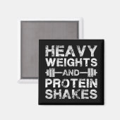 Aimant Poids lourds et tremblements de protéines - entraî (Recto/Verso)