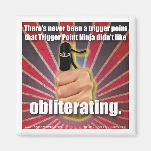 Aimant Point de déclenchement Ninja ® Il n'y a jamais eu  (Devant)