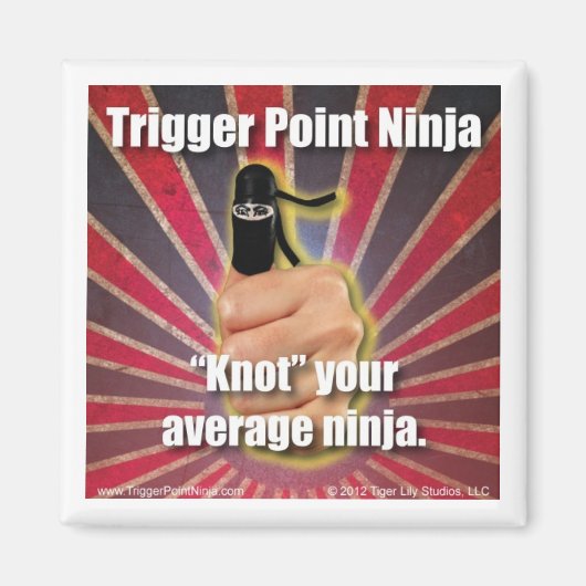 Aimant Point de déclenchement Ninja ® "Knot" Votre Ninja  (Devant)