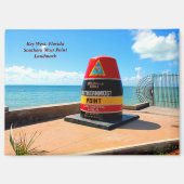 Aimant Point le plus au sud Key West, Floride (Recto)