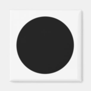Aimant Point noir classique par Cussdum Designs