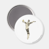 Aimant Pointes de lanterne verte (Recto/Verso)