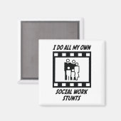 Aimant Points de service social (Recto/Verso)