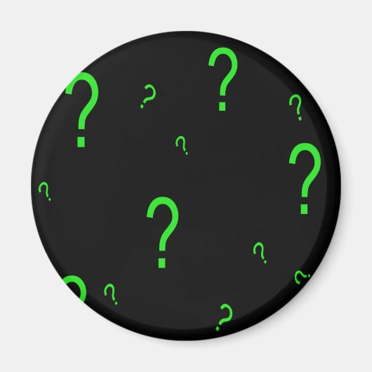 Aimant Points d'interrogation (Devant)