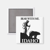 Aimant Points North Studio 'Ours With Me' Idaho (Recto/Verso)