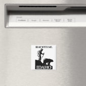 Aimant Points North Studio 'Ours With Me' Idaho (In Situ (Lave-vaisselle))