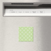 Aimant Points verts plats et Motif ovale (In Situ (Lave-vaisselle))