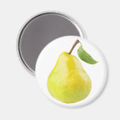 Aimant Poire jaune (Recto/Verso)