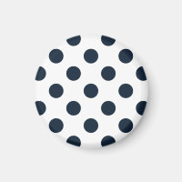 Pois bleu marine foncé