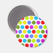 Aimant Pois coloré (Recto/Verso)