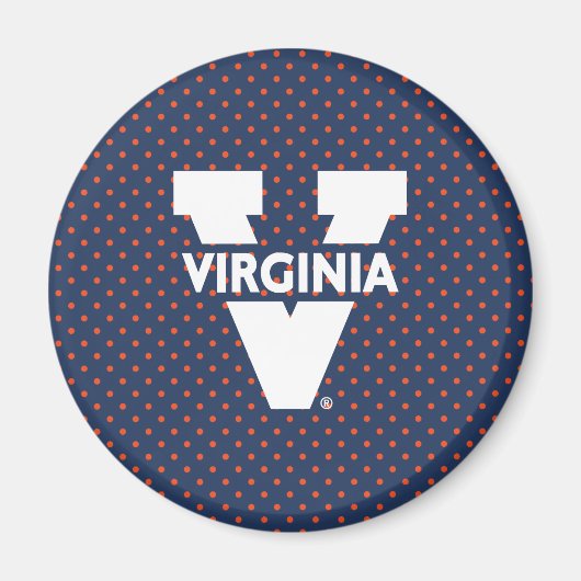 Aimant Pois de Virginia Cavaliers (Devant)