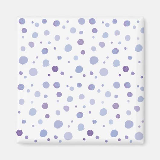 Aimant pois peint à la main (Devant)