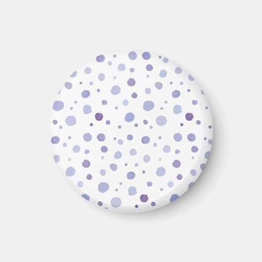 Aimant pois peints à la main (Devant)
