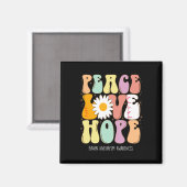 Aimant Poison de Peace Love Hope Brain (Recto/Verso)