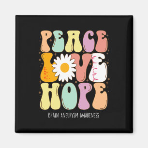 Aimant Poison de Peace Love Hope Brain
