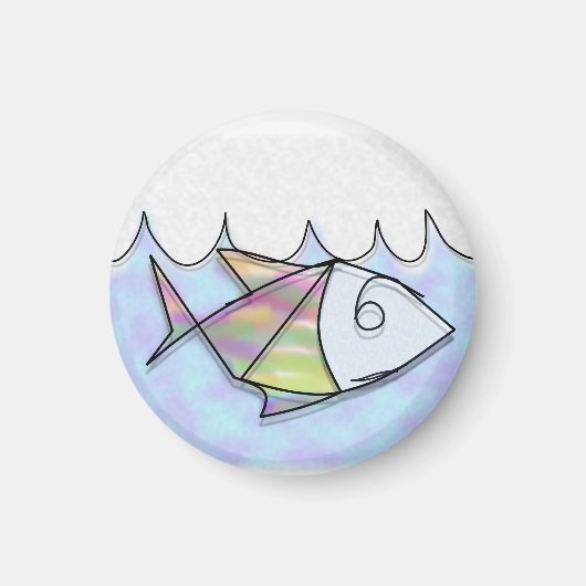 Aimant Poisson à fil (Devant)