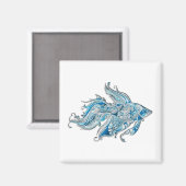 Aimant Poisson à pâte (Recto/Verso)