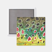 Aimant Poisson à truites Brown (Recto/Verso)