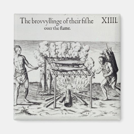 Aimant Poisson cuisine (Devant)