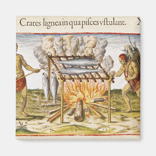 Aimant Poisson cuisine (Devant)