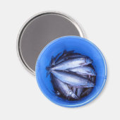 Aimant Poisson dans un seau (Recto/Verso)