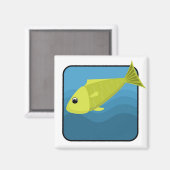 Aimant Poisson de dessin (Recto/Verso)
