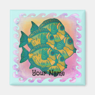 Aimant Poisson de la Forêt Tropicale