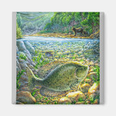 Aimant Poisson de montagne (Devant)