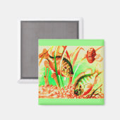 Aimant poisson d'eau douce (Recto/Verso)