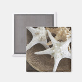 Aimant Poisson d'étoiles dans un panier (Recto/Verso)