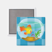 Aimant Poisson d'or (Recto/Verso)