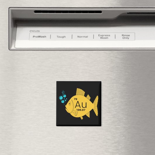 Aimant Poisson d'or (In Situ (Lave-vaisselle))