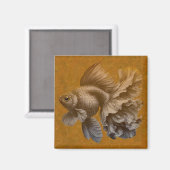 Aimant Poisson d'or (Recto/Verso)