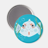 Aimant Poisson drôle (Recto/Verso)