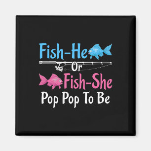 Aimant Poisson-il ou Poisson-elle Pop Pop Pour Révélation