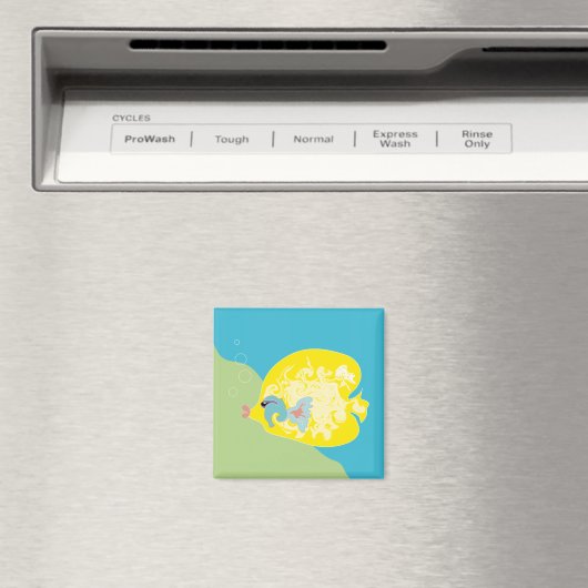 Aimant Poisson mignon (In Situ (Lave-vaisselle))