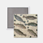 Aimant Poisson (mosaïque) (Recto/Verso)