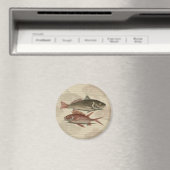 Aimant Poisson Perche rouge Art pêcheur (In Situ (Lave-vaisselle))