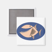 Aimant Poisson Piranha (Recto/Verso)