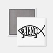 Aimant Poisson scientifique (Recto/Verso)