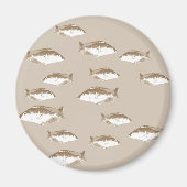 Aimant Poisson sépien (Devant)