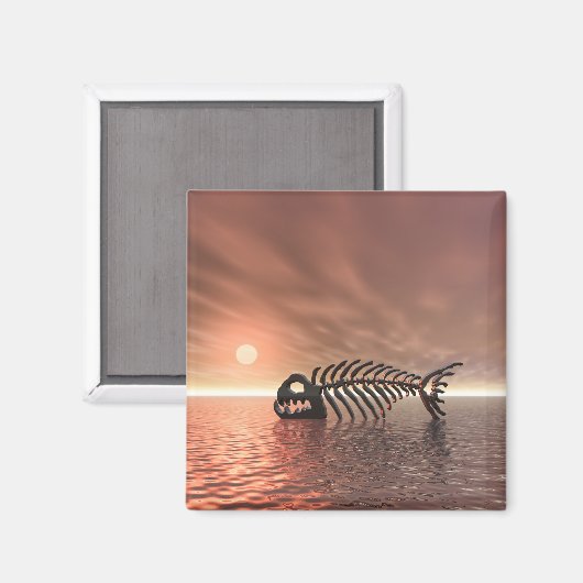 Aimant Poisson Sun (Recto/Verso)