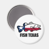 Aimant Poisson Texas (Recto/Verso)