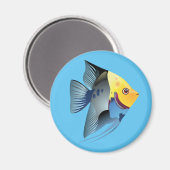 Aimant Poisson tropical (Recto/Verso)