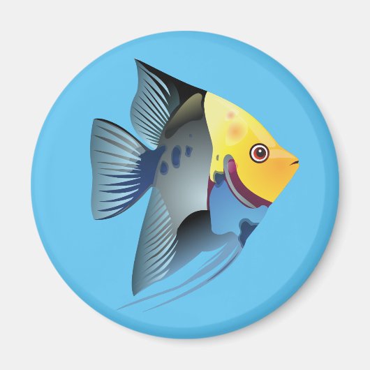 Aimant Poisson tropical (Devant)